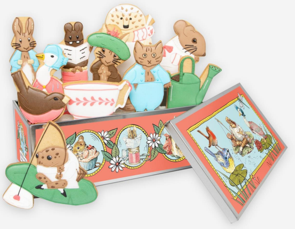 Bespoke Beatrix Potter Biscuit Tin